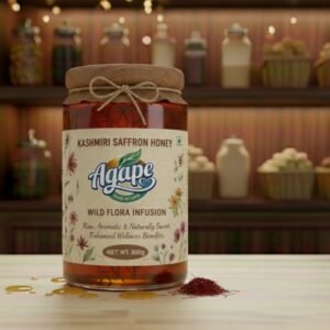 kashmiri saffron honey